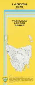 Cover of Lagoon 3240 1:25 000 map