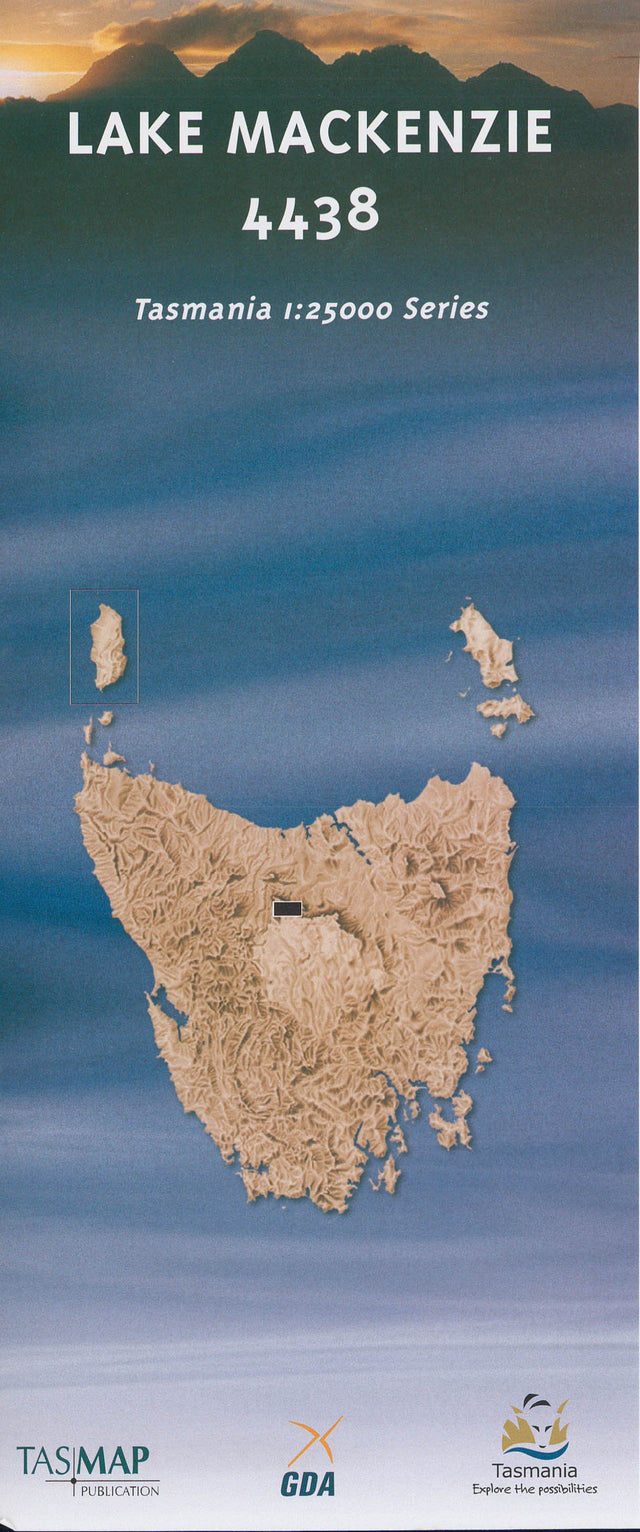 Cover of Lake Mackenzie 4438 1:25 000 map