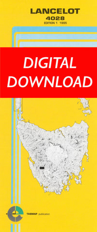 Cover of digital Lancelot 4028 1:25 000 map