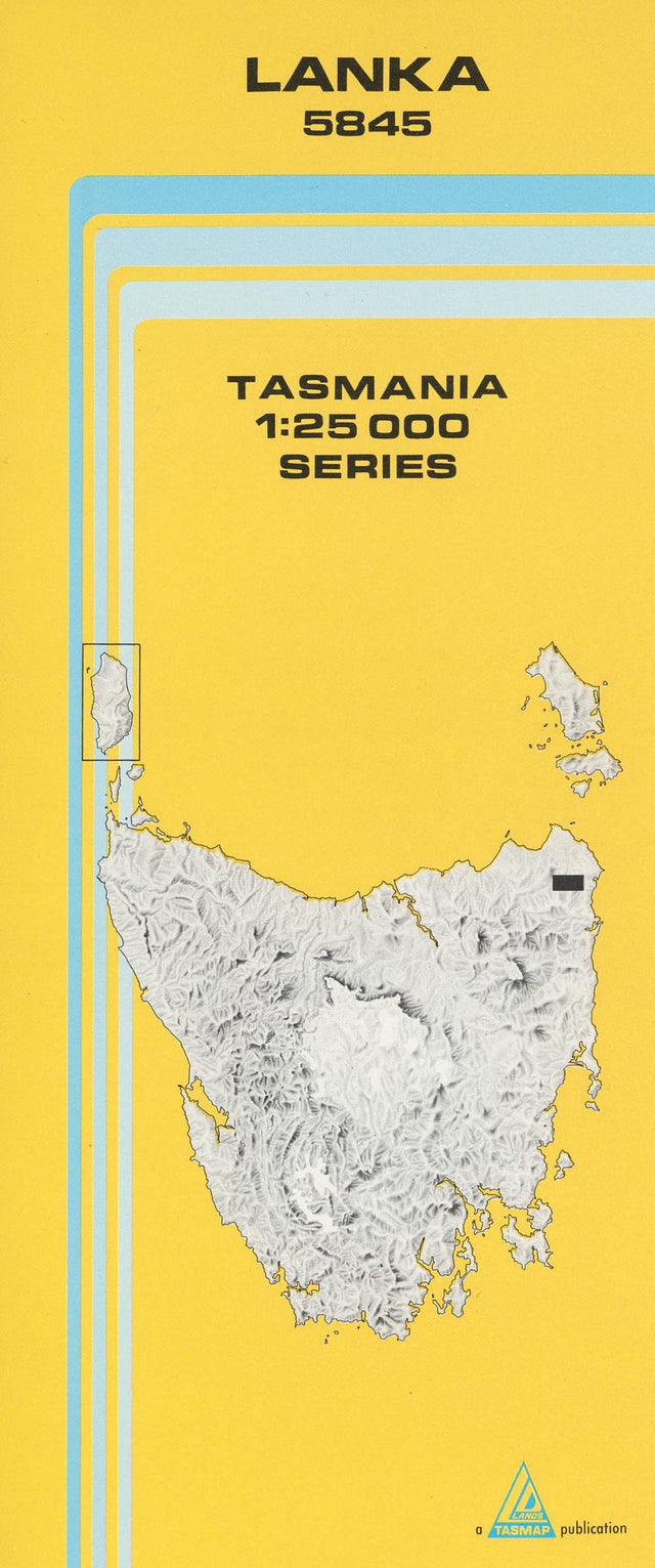 Cover of Lanka 5845 1:25 000 map
