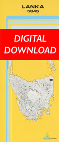 Cover of digital Lanka 5845 1:25 000 map