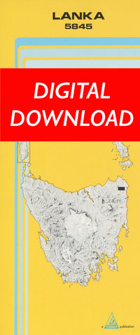 Cover of digital Lanka 5845 1:25 000 map