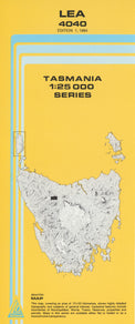 Cover of Lea 4040 1:25 000 map