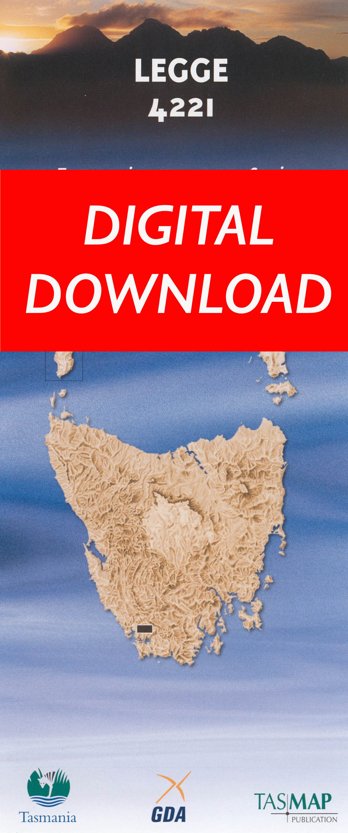 Cover of digital Legge 4221 1:25 000 map