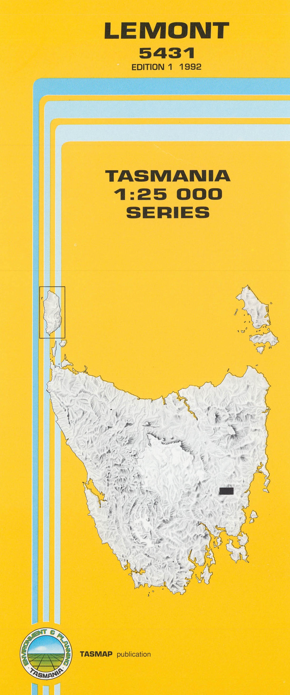 Cover of Lemont 5431 1:25 000 map