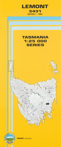 Cover of Lemont 5431 1:25 000 map