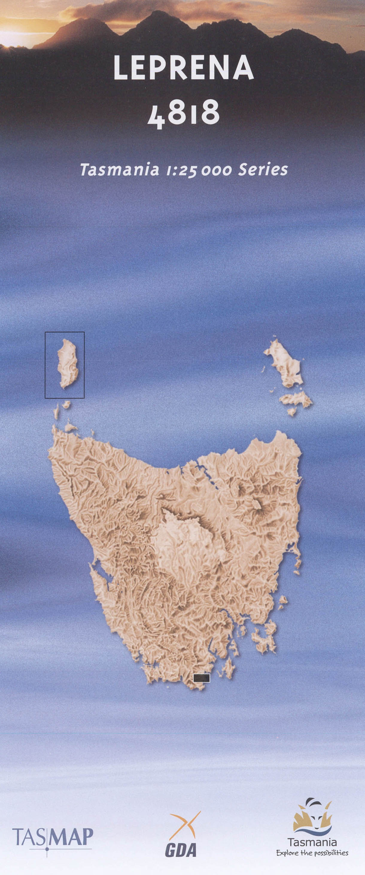 Cover of Leprena 4818 1:25 000 map