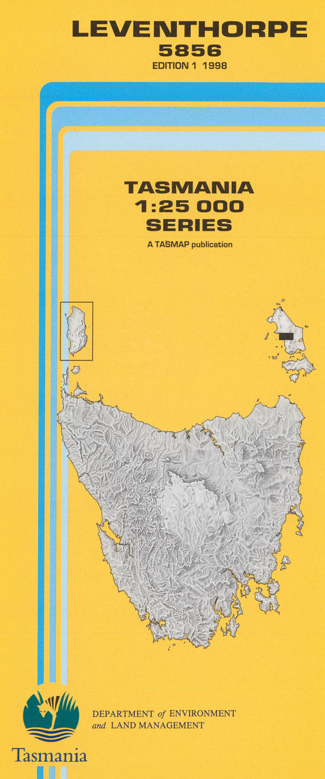 Cover of Leventhorpe 5856 1:25 000 map