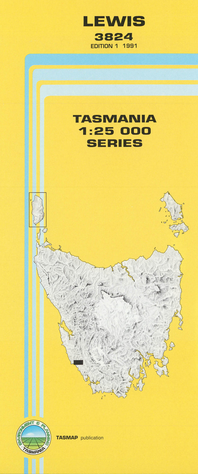 Cover of Lewis 3824 1:25 000 map