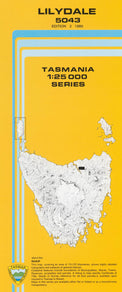 Cover of Lilydale 5043 1:25 000 map