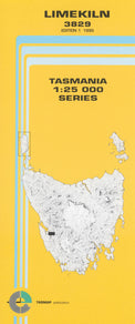 Cover of Limekiln 3829 1:25 000 map