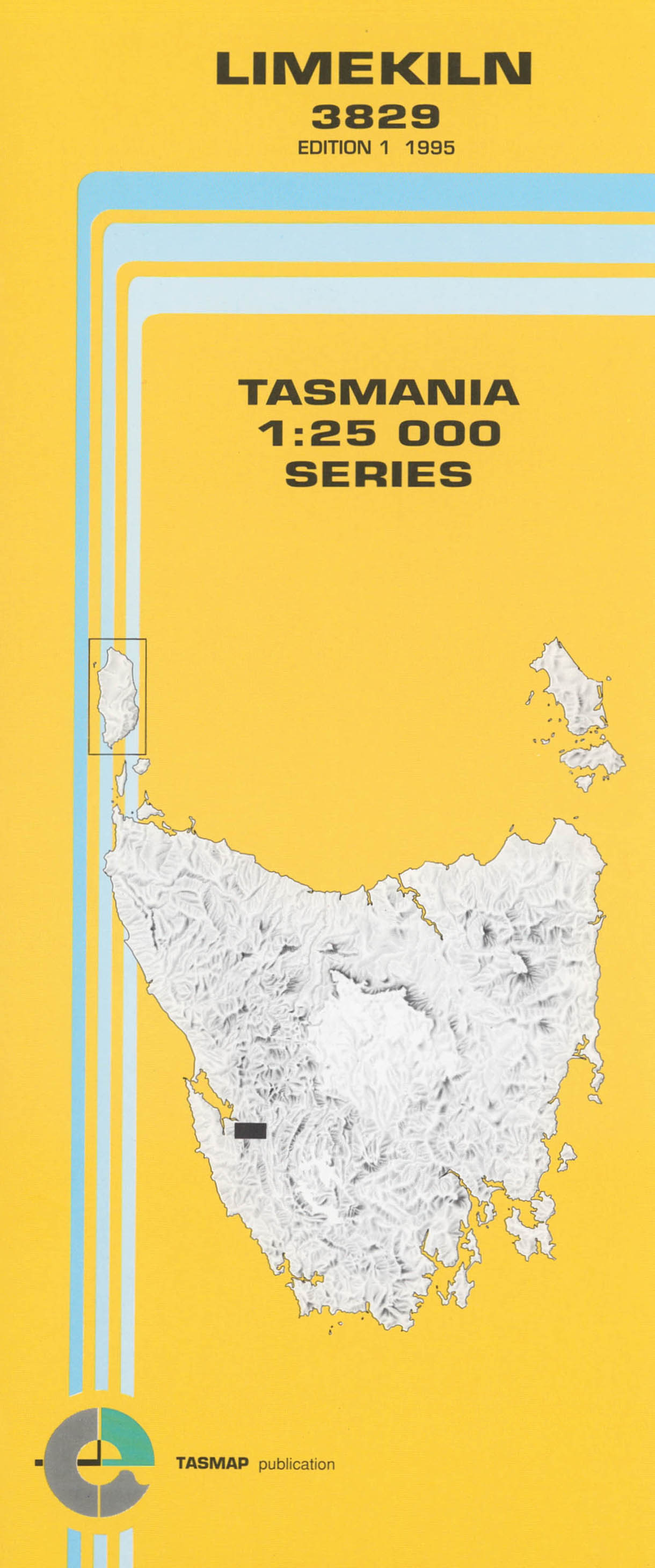 Cover of Limekiln 3829 1:25 000 map