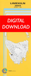 Cover of digital Limekiln 3829 1:25 000 map
