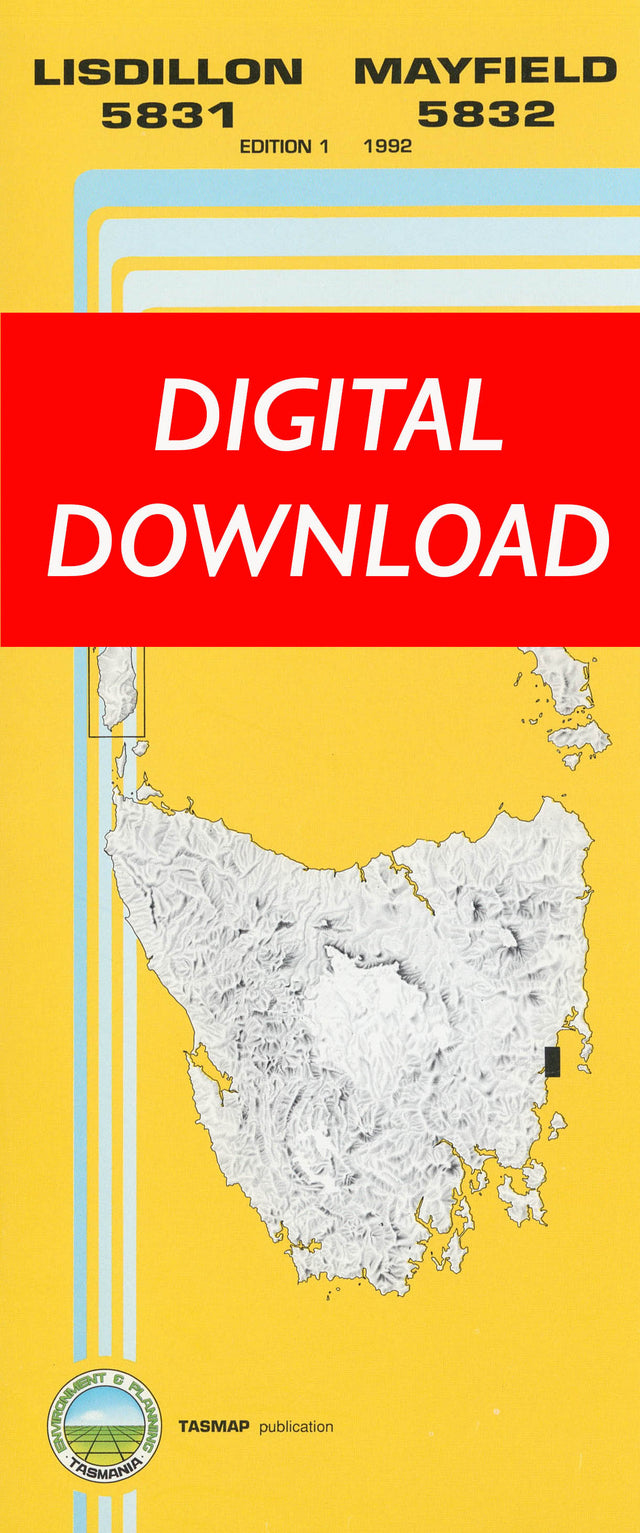Cover of digital Lisdillon-Mayfield 5831-5832 1:25 000 map
