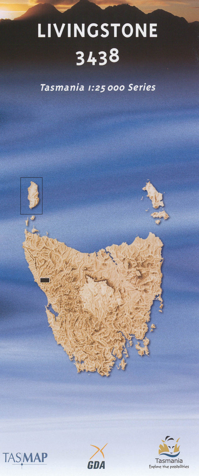 Cover of Livingstone 3438 1:25 000 map