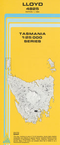 Cover of Lloyd 4825 1:25 000 map