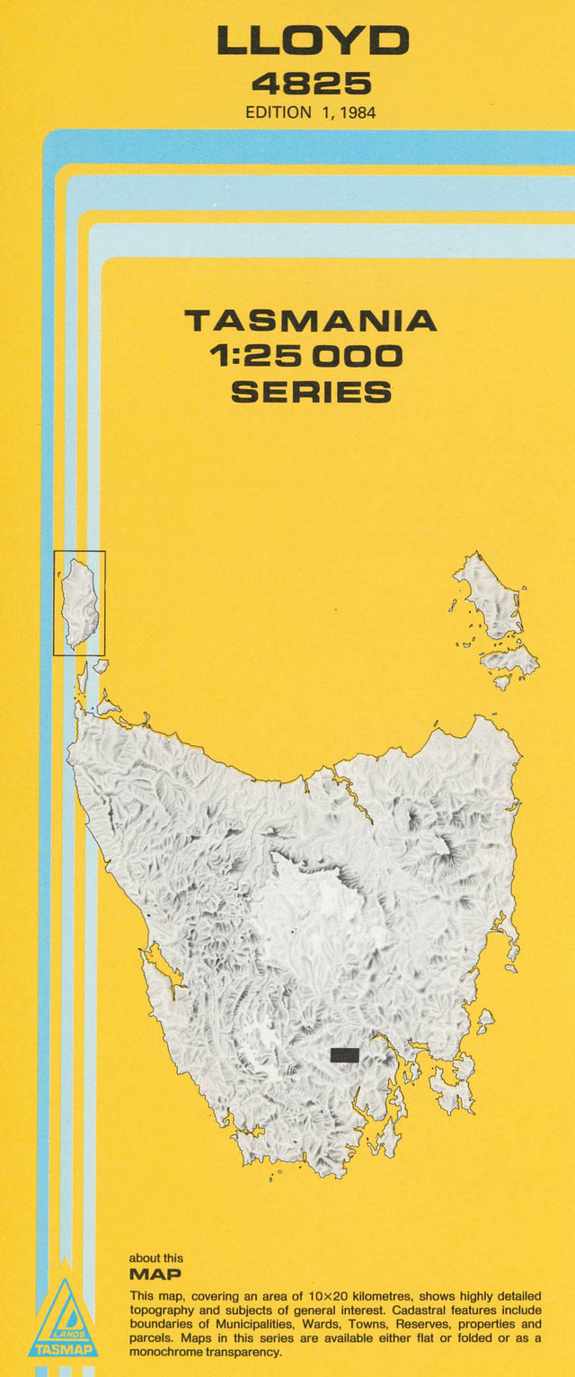 Cover of Lloyd 4825 1:25 000 map