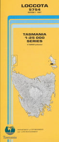 Cover of Loccota 5754 1:25 000 map