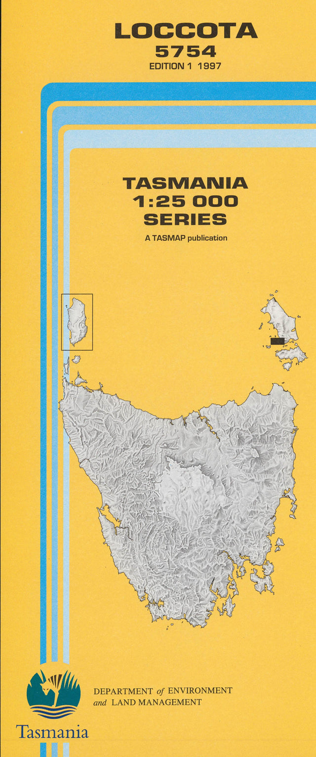 Cover of Loccota 5754 1:25 000 map