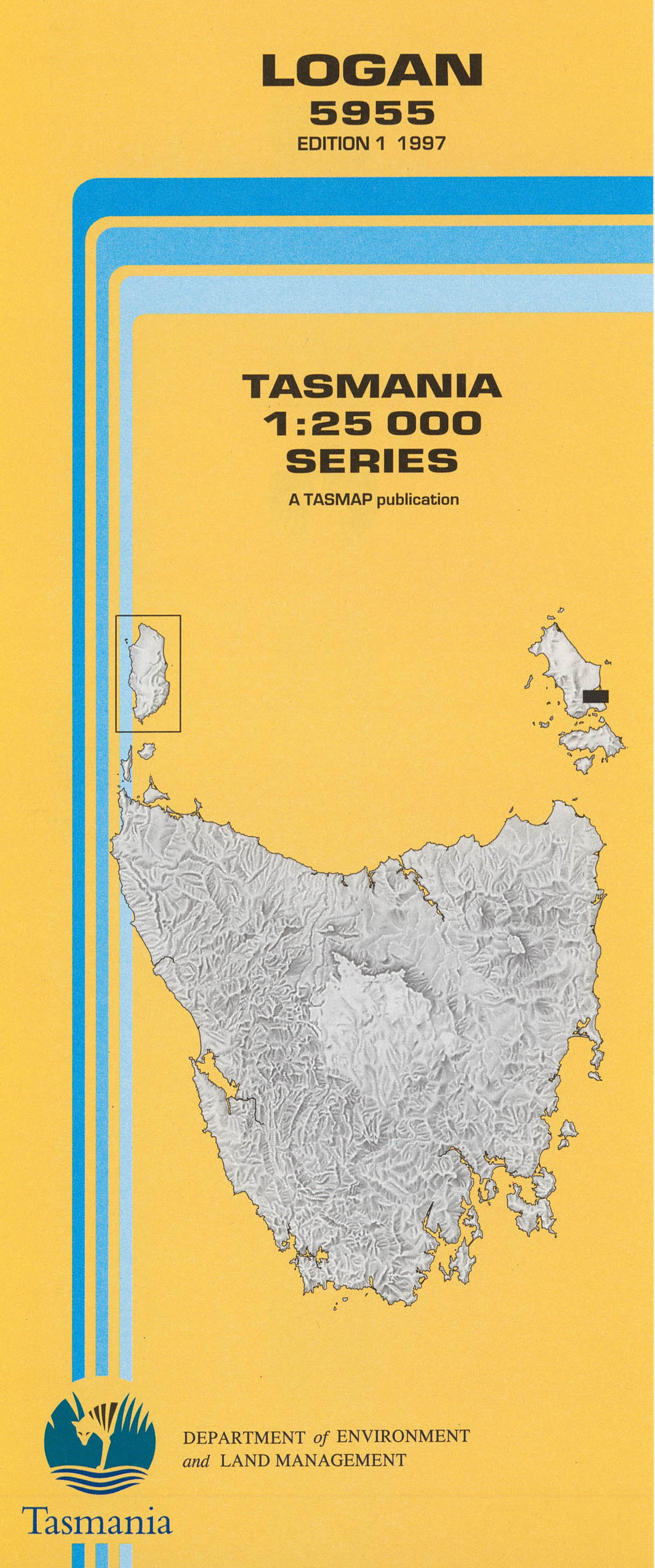 Cover of Logan 5955 1:25 000 map