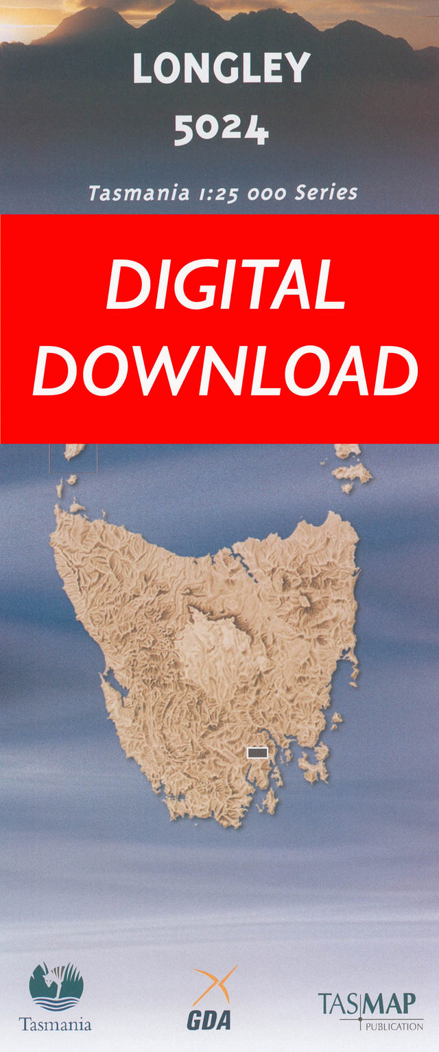 Cover of digital Longley 5024 1:25 000 map