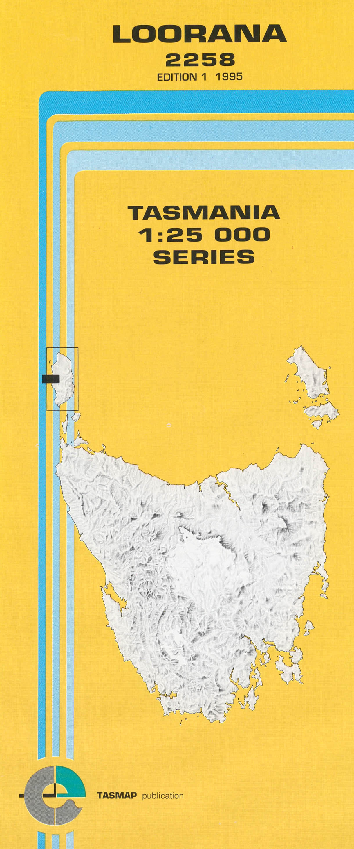 Cover of Loorana 2258 1:25 000 map