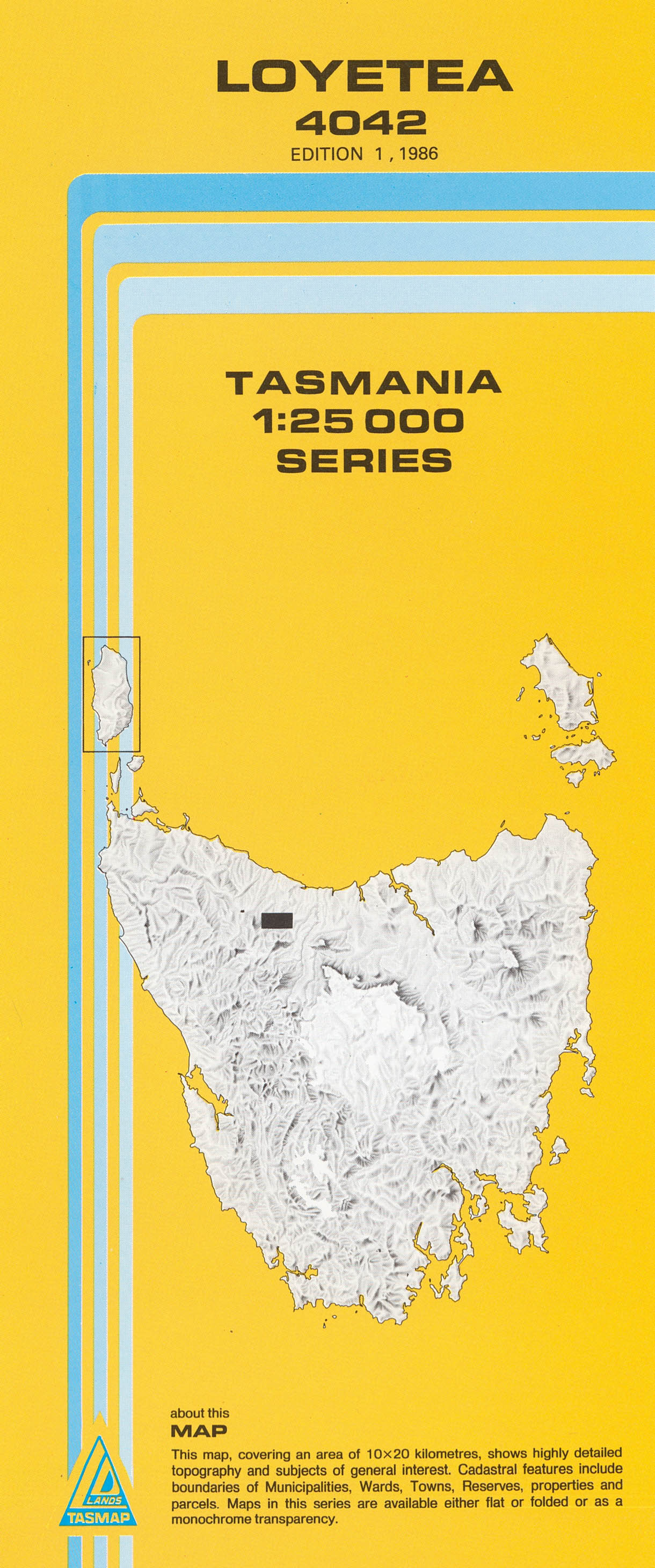 Cover of Loyetea 4042 1:25 000 map