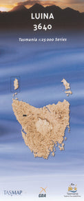 Cover of Luina 3640 1:25 000 map