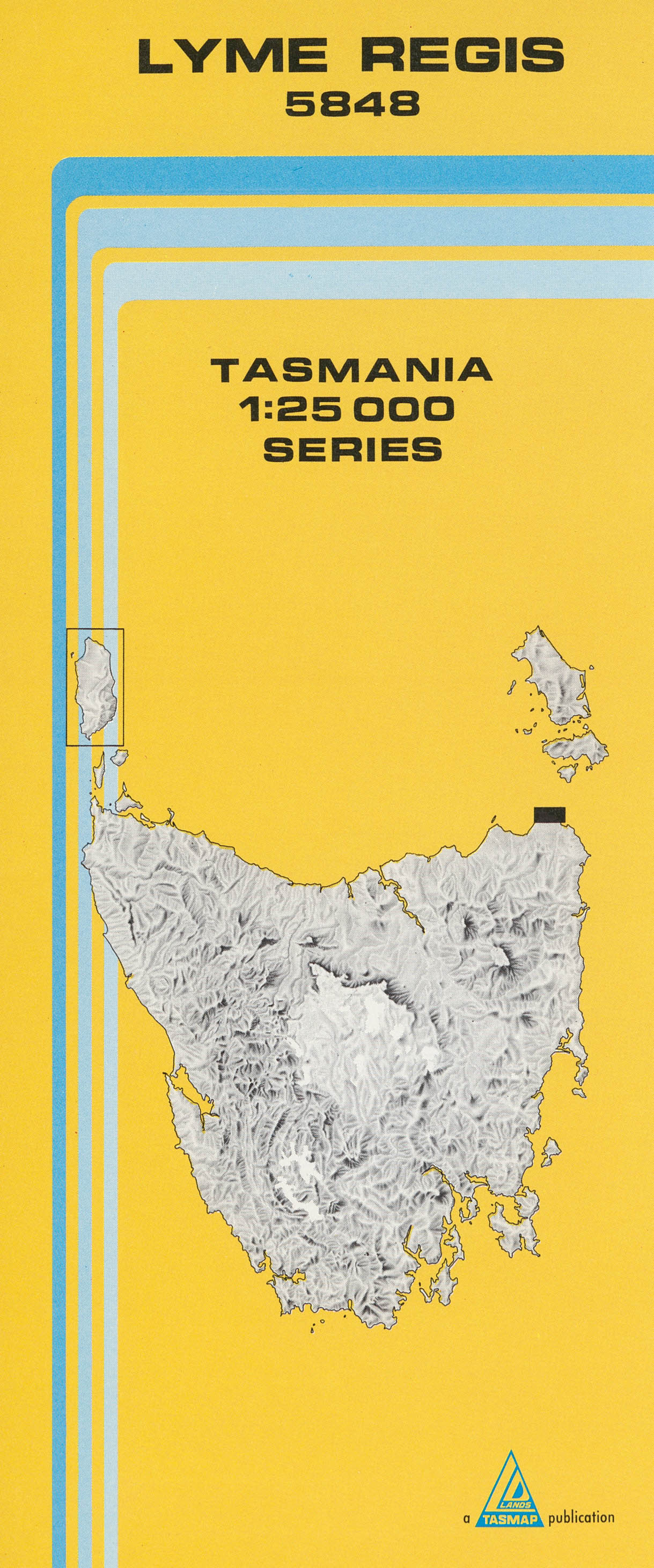 Cover of Lyme Regis 1:25 000 map