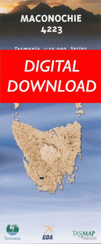 Cover of digital Maconochie 4223 1:25 000 map