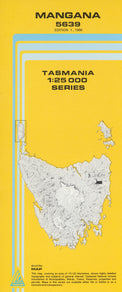 Cover of Mangana 5639 1:25 000 map