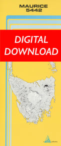 Cover of digital Maurice 5442 1:25 000 map