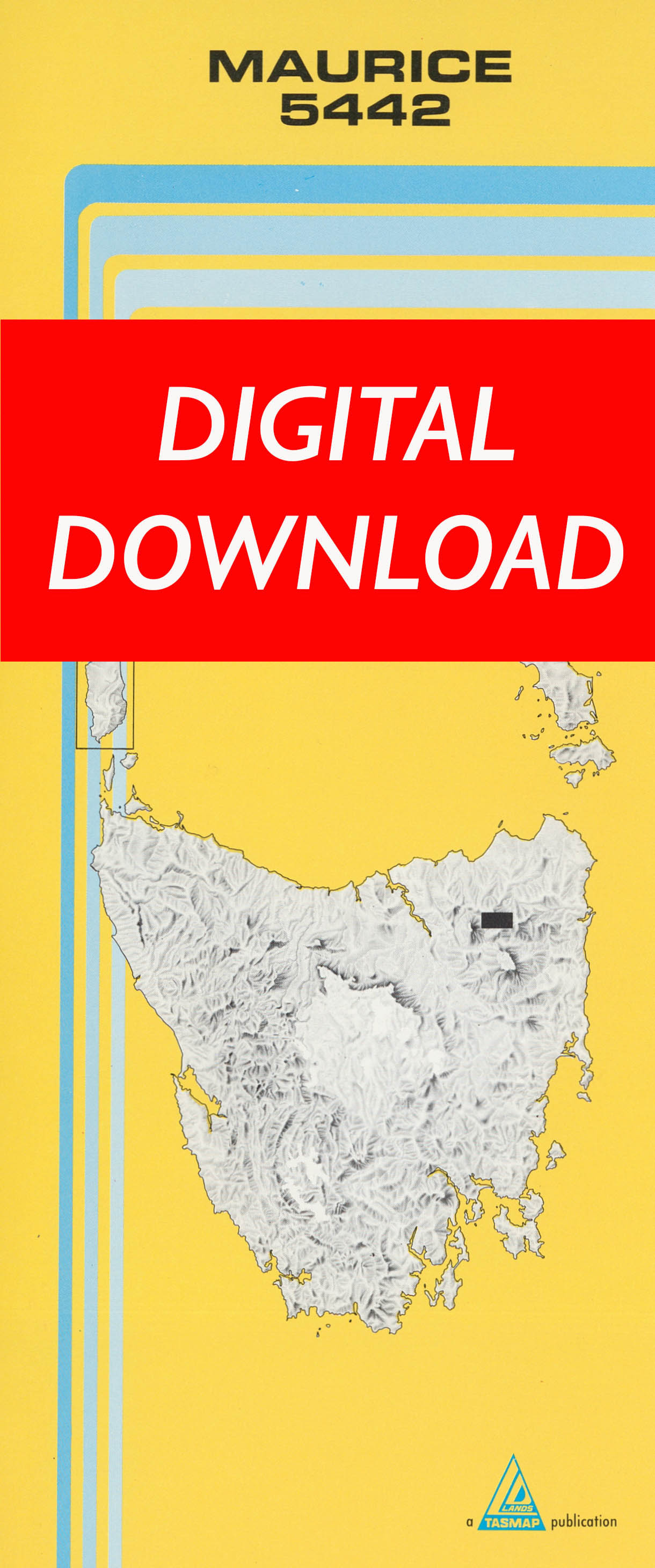 Cover of digital Maurice 5442 1:25 000 map