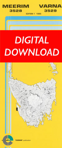 Cover of digital Meerim-Varna 3528-3529 1:25 000 map