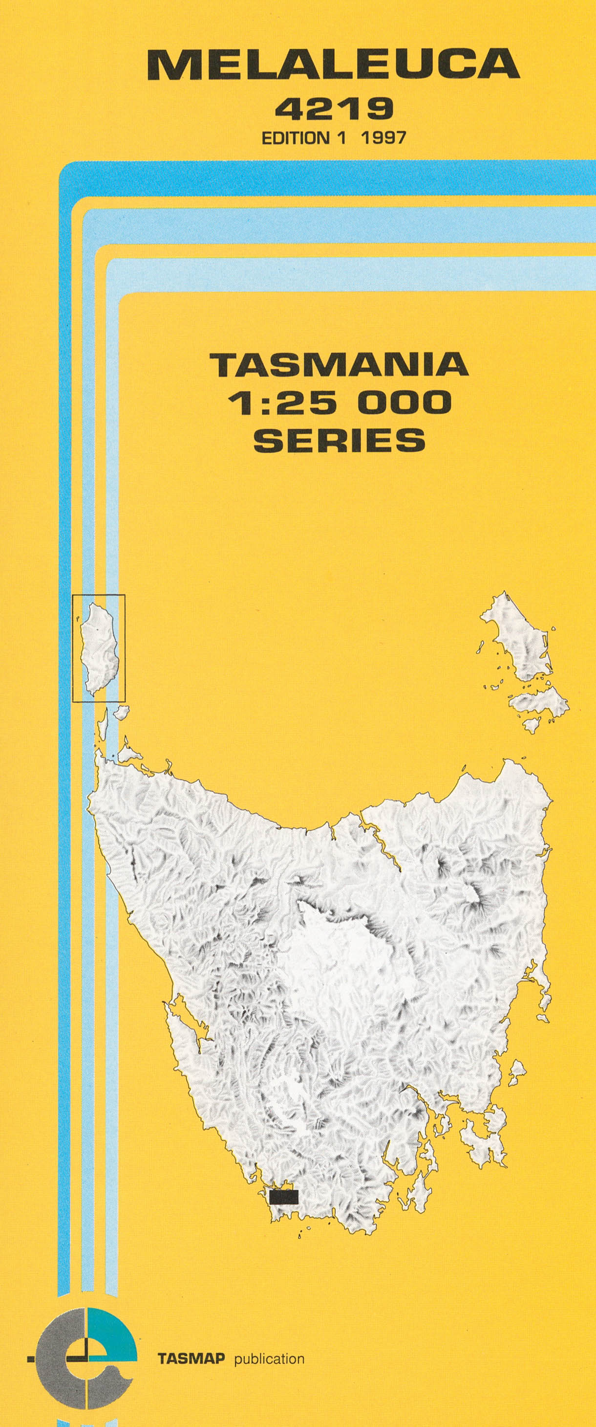 Cover of Melaleuca 4219 1:25 000 map