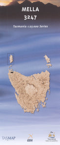 Cover of Mella 3247 1:25 000 map