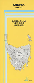 Cover of Miena 4635 1:25 000 map