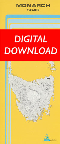 Cover of digital Monarch 5646 1:25 000 map