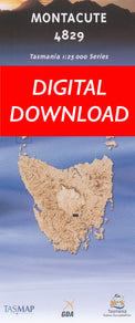 Cover of digital Montacute 482 1:25 000 map