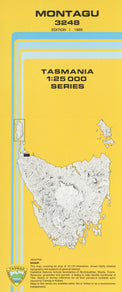 Cover of Montagu 3248 1:25 000 map