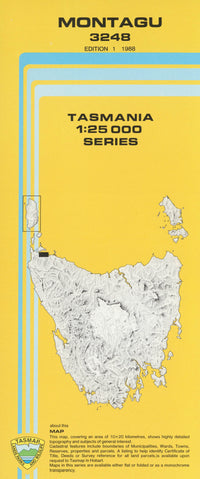 Cover of Montagu 3248 1:25 000 map