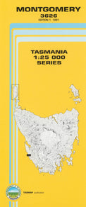 Cover of Montgomery 3626 1:25 000 map