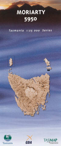 Cover of digital Moriarty 5950 1:25 000 map