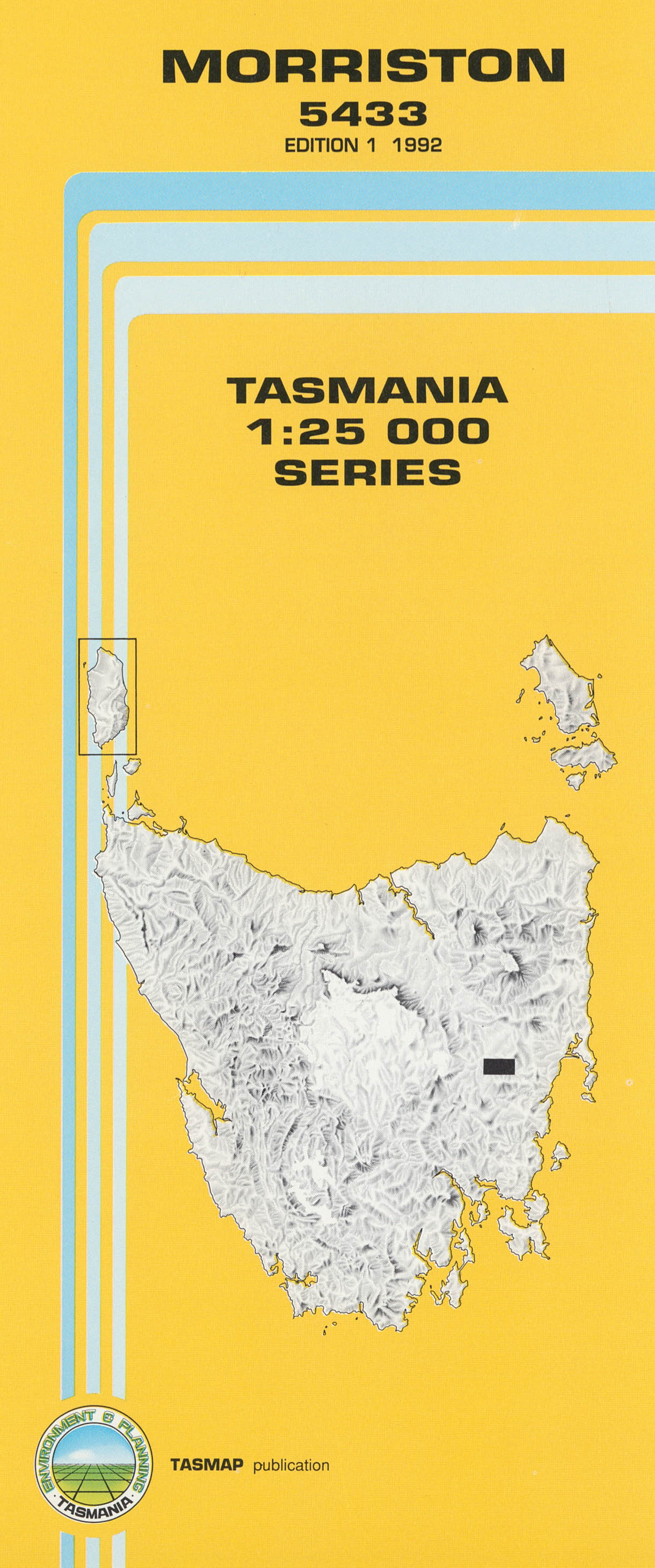 Cover of Morriston 5433 1:25 000 map