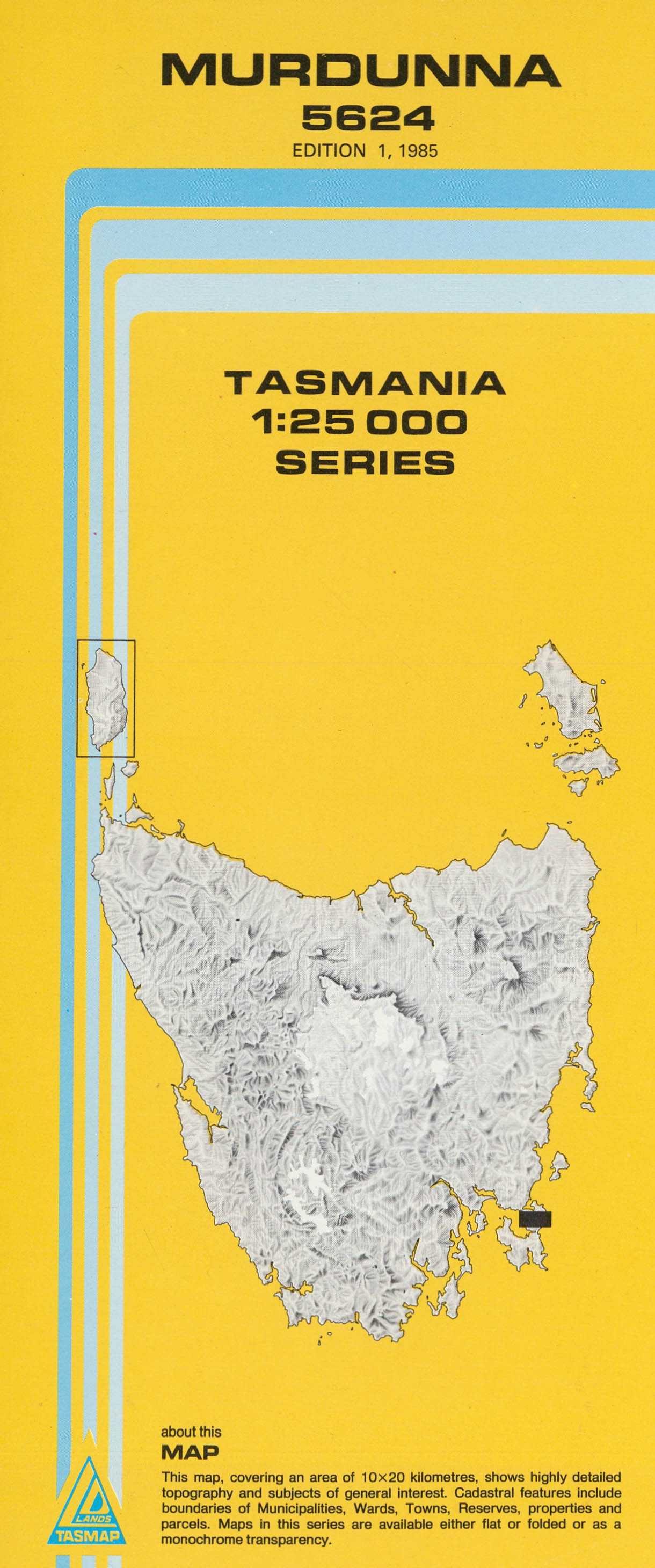 Cover of Murdunna 5624 1:25 000 map