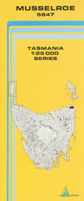 Cover of Musselroe 5847 1:25 000 map