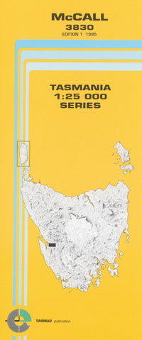 Cover of McCall 3830 1:25 000 map