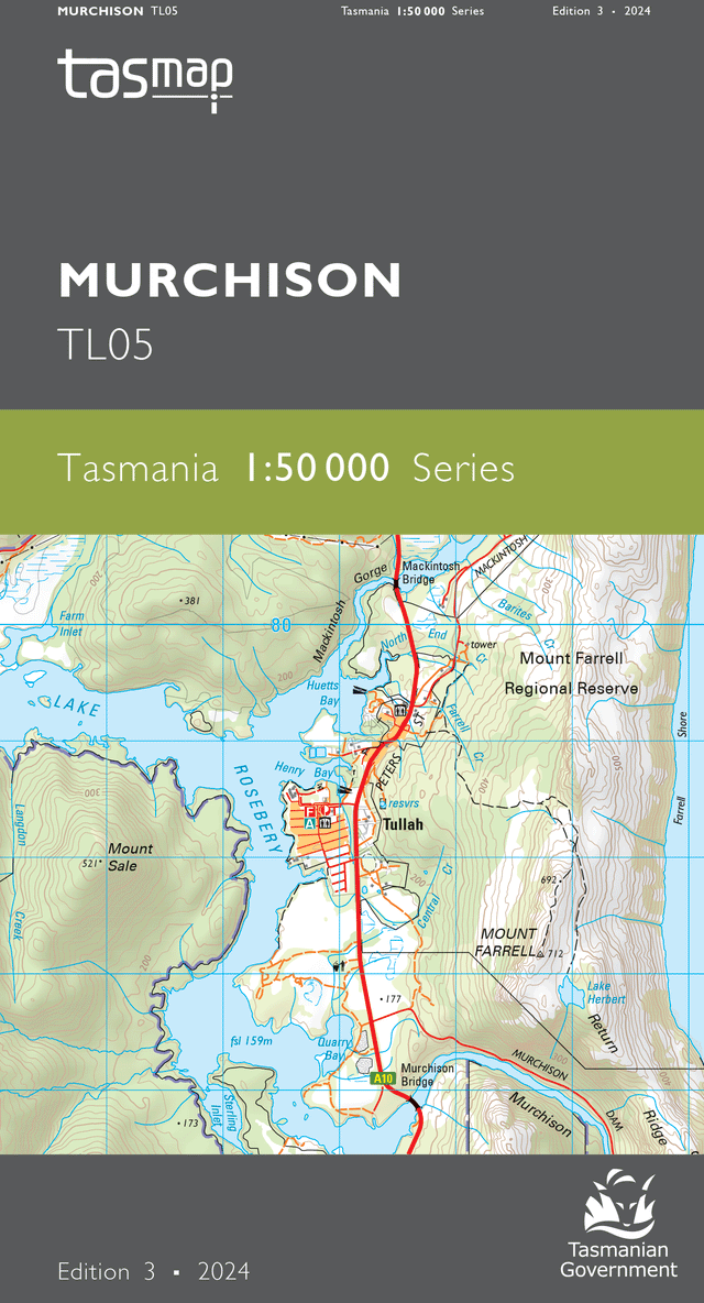 Cover of Murchison TL05 1:50 000 Series map