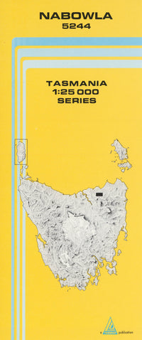 Cover of Nabowla 5244 1:25 000 map