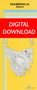 Cover of digital Nabowla 5244 1:25 000 map
